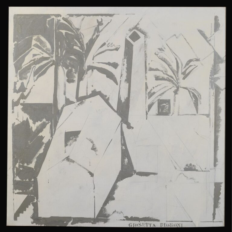Giosetta Fioroni, Paesaggio Picasso, 1965. Collezione Emiliano e Ottavia Cerasi