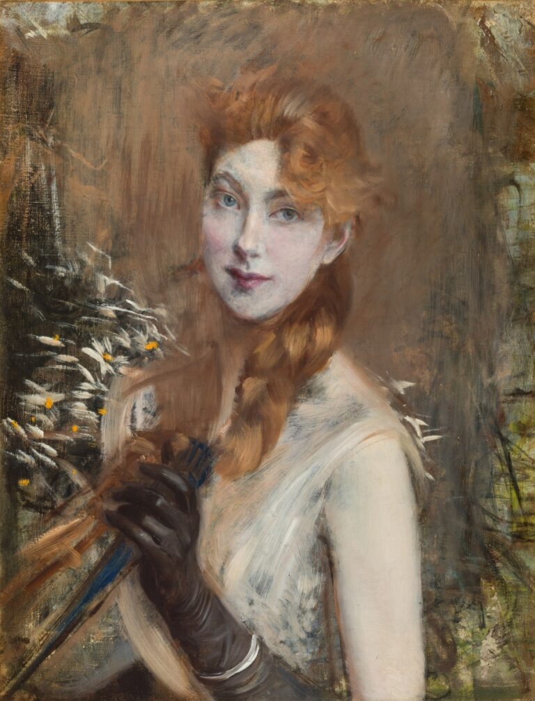 Giovanni Boldini, Treccia bionda, 1891 ca. Milano, Galleria d’Arte Moderna © Gallerie d’Arte Moderna, foto Umberto Armiraglio