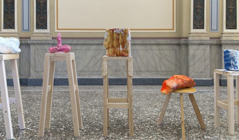 Giovanni Frangi. Urpflanze. Installation view at Villa Carlotta, Tremezzina 2018