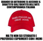 Giulio Alvigini, Make italian art great again. Artribune