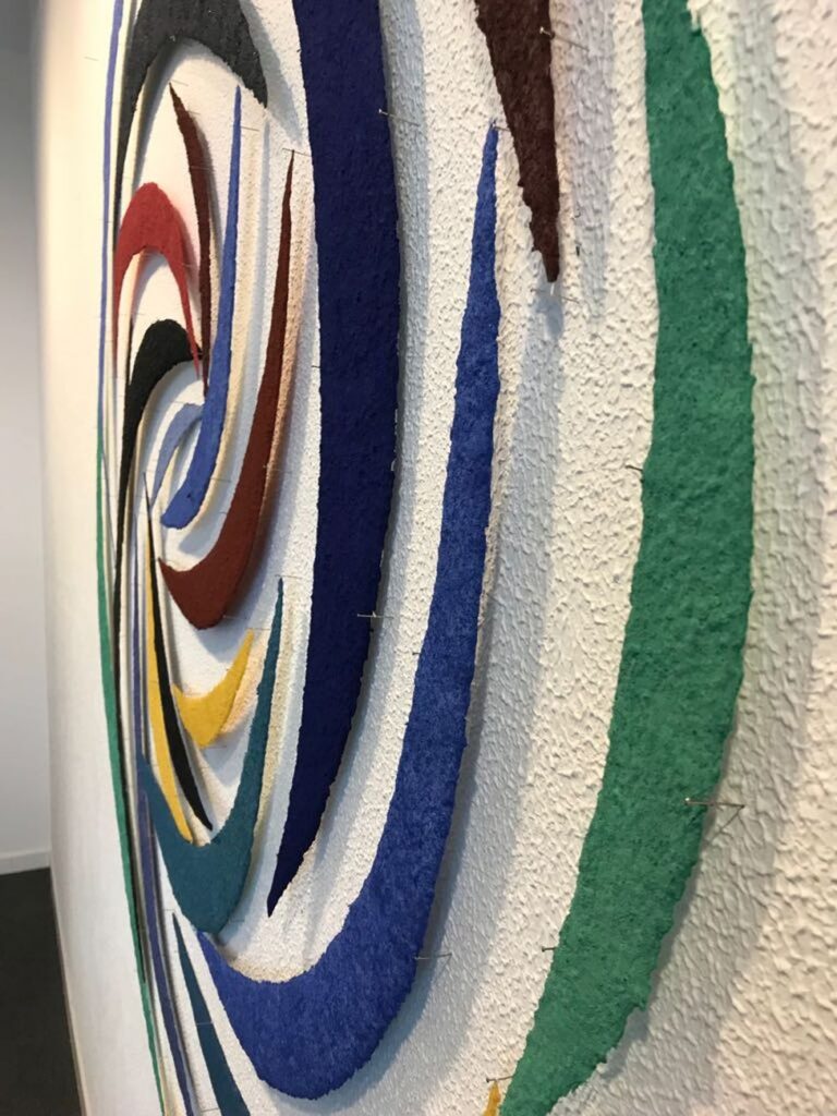 Helmut Dirnaichner. Installation view at Galleria L’Osanna, Nardò 2018