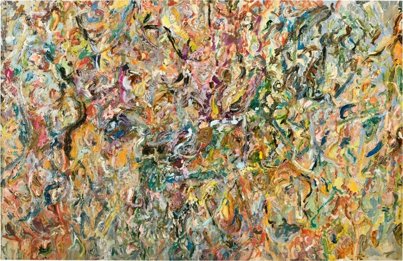 Larry Poons, Duetto, 2007