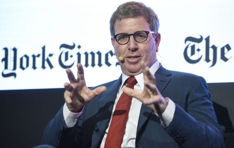 Marc Glimcher, Presidente e Ceo di Pace Gallery. Photo credit The New York Times Art Leaders Network