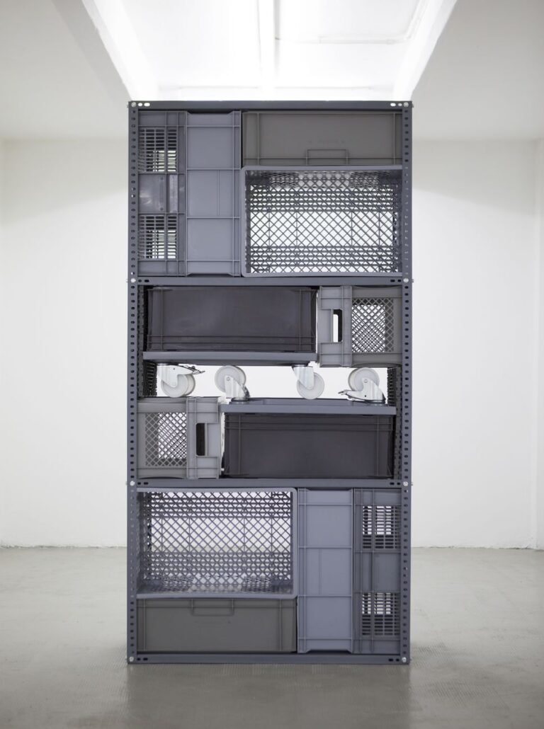 Michael Johansson, Flip shelf – Standing Unit, 2018. Courtesy The Flat – Massimo Carasi, Milano. Photo credit Michael Johansson
