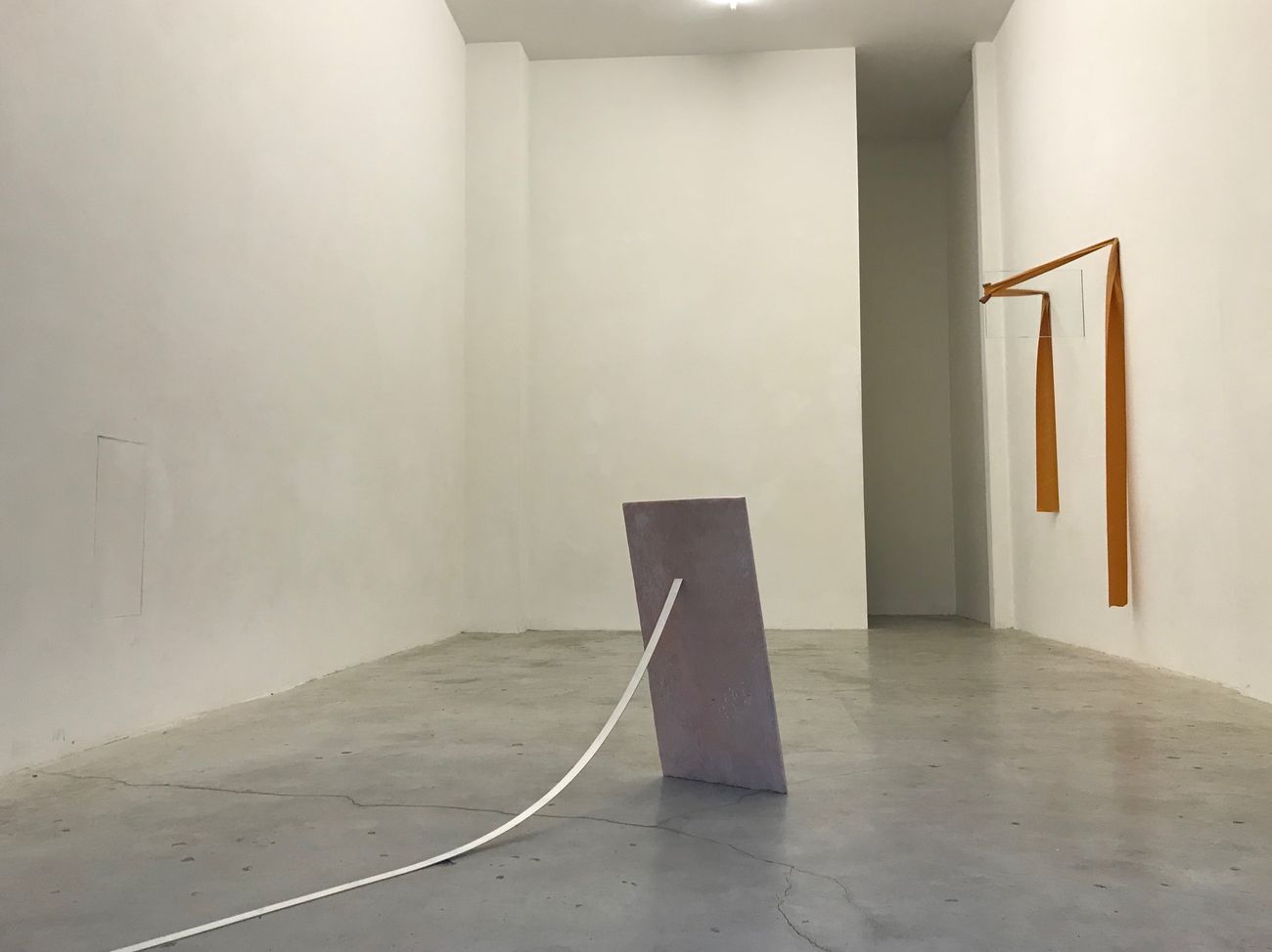 Niccolò De Napoli e Michele Tiberio. Verge of collapse. Exhibition view at Localedue, Bologna 2018