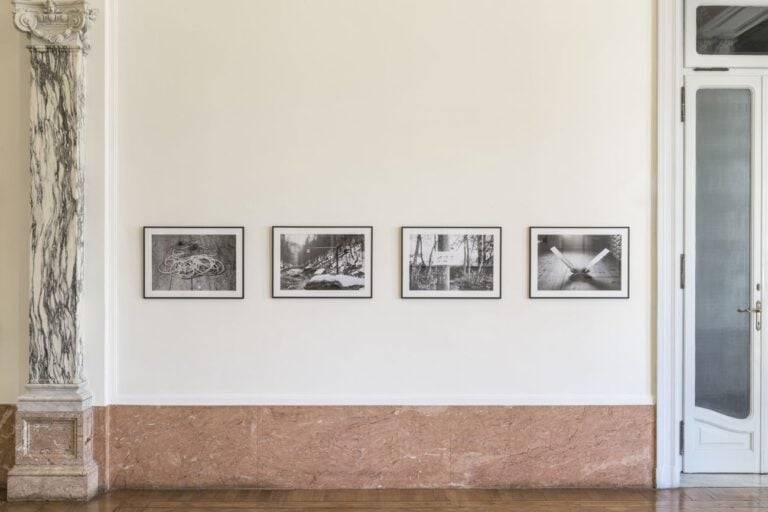 Roman Signer. Skulptur Fotografie. Installation view at Istituto Svizzero, Roma 2018. Courtesy l'artista & Istituto Svizzero, Roma. Photo © OKNO studio