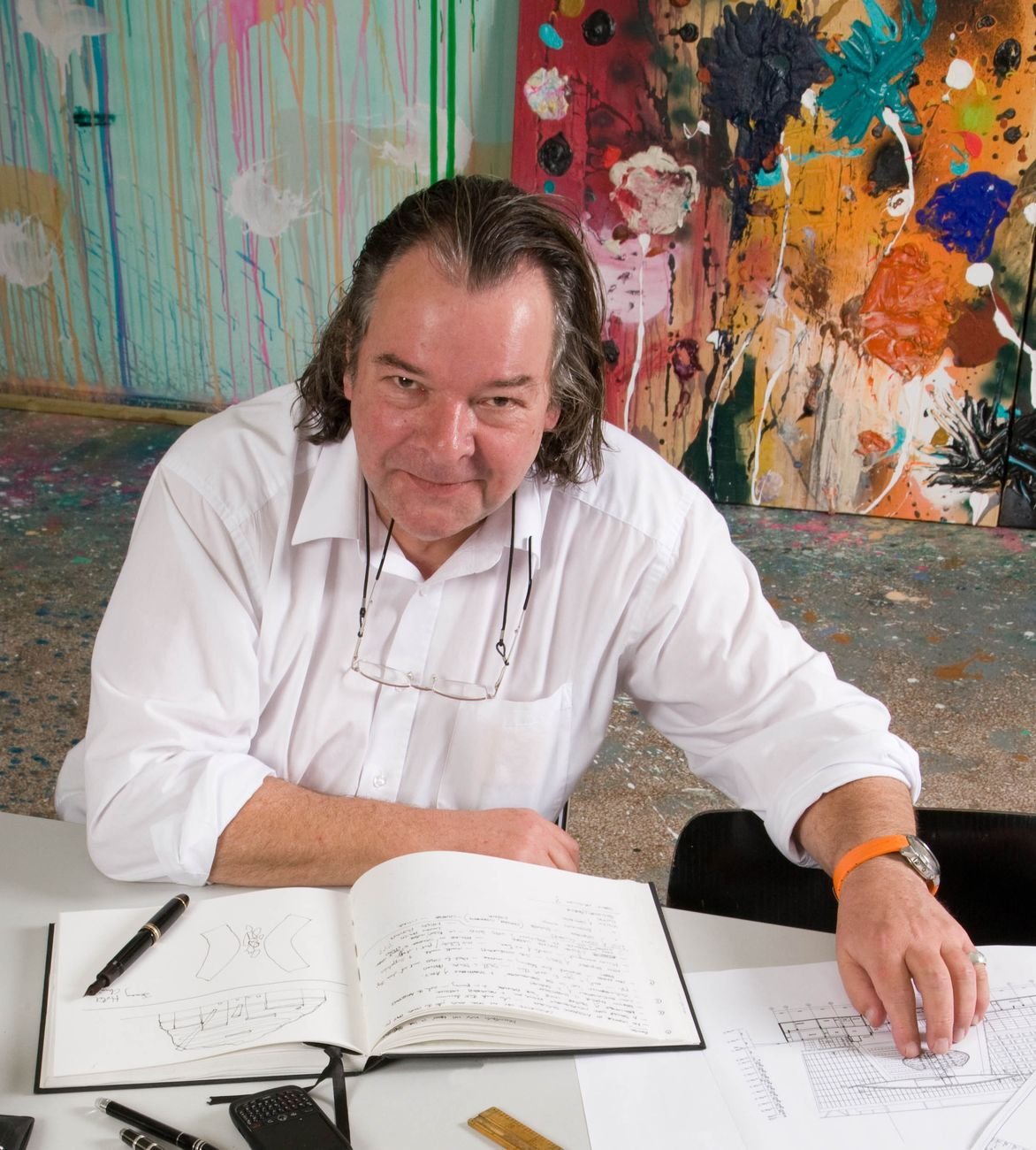 Will Alsop. Photo C. Malcolm Crowthers