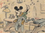 Brave Little Tailor, 1938. Disney Studio Artist. Story sketch. Colored pencil and graphite on paper © Disney Enterprises Inc.