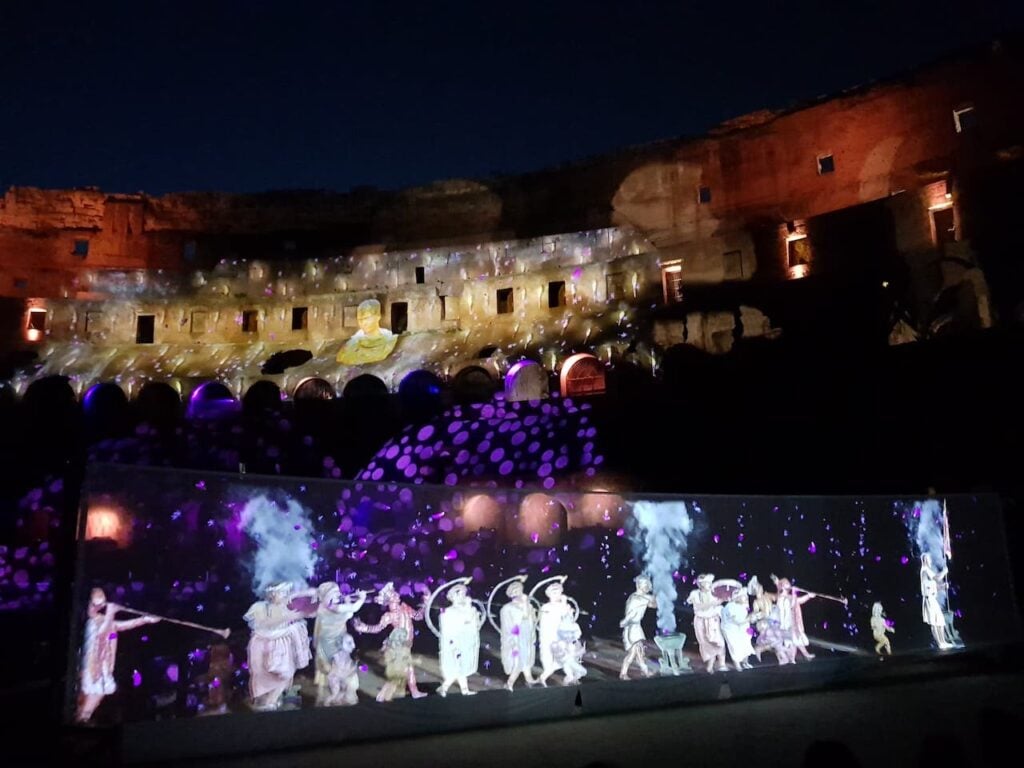 Sangue e Arena: uno spettacolo di realtà multimediali dentro al Colosseo