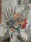 Filippo De Pisis, Vaso di fiori, 1933, olio su tela, collezione privata