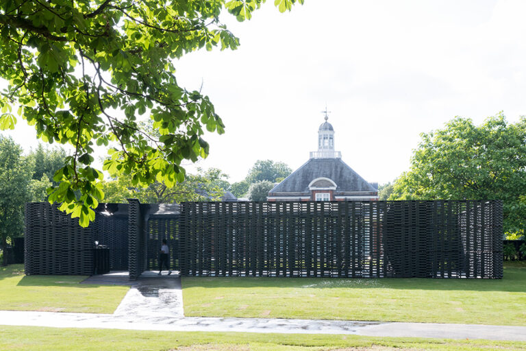 Serpentine Pavilion 2018, designed by Frida Escobedo, Serpentine Gallery, London (15 June – 7 October 2018) © Frida Escobedo, Taller de Arquitectura, Photography © 2018 Iwan Baan