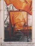 CHRISTO The Gates. Central Park-New York, 2002 28.4x21.5 cm Courtesy Galleria Tonelli, Milano