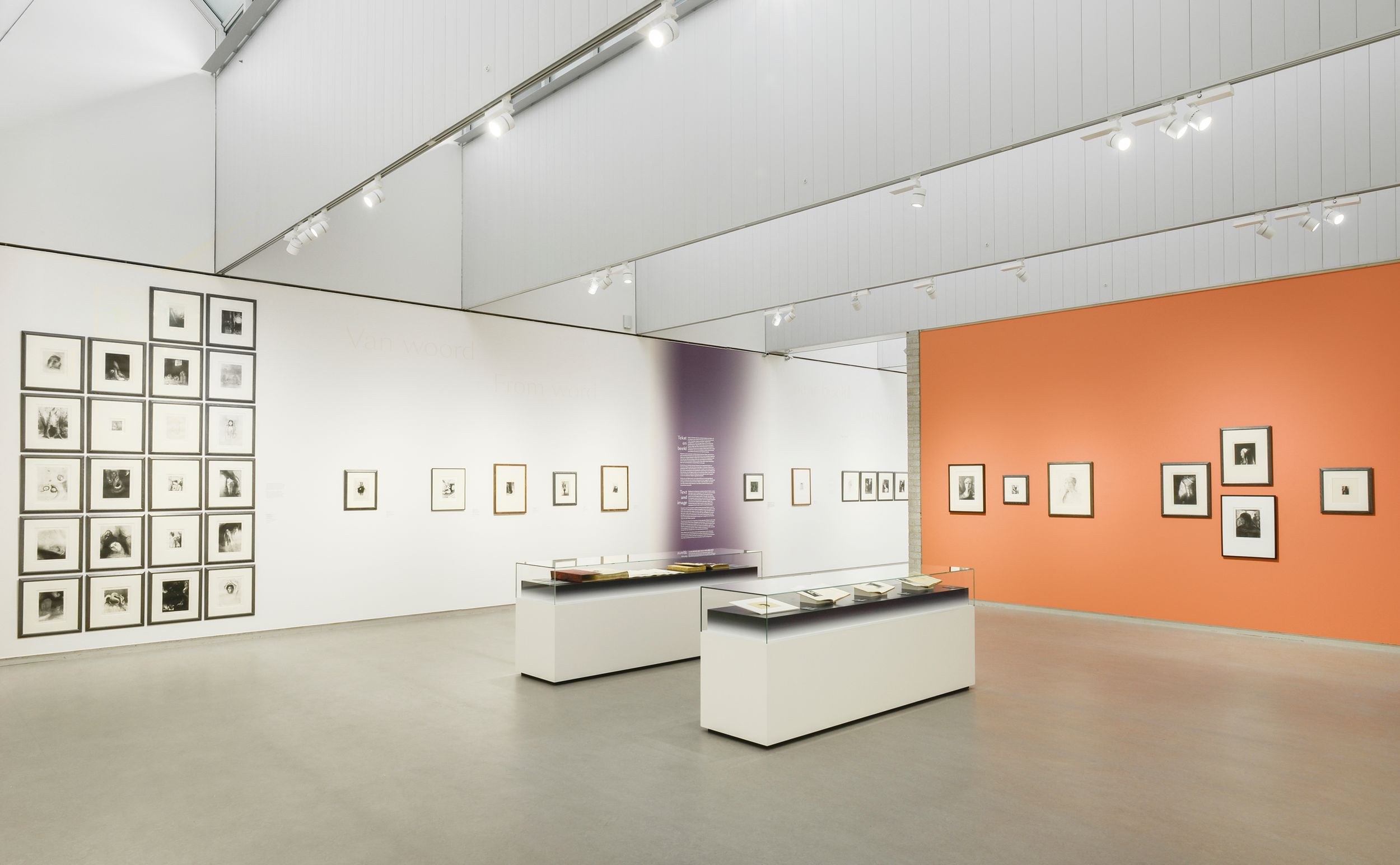 Odilon Redon. La littérature et la musique, exhibition view at Kröller-Müller Museum, Otterlo 2018, photo Marjon Gemmeke