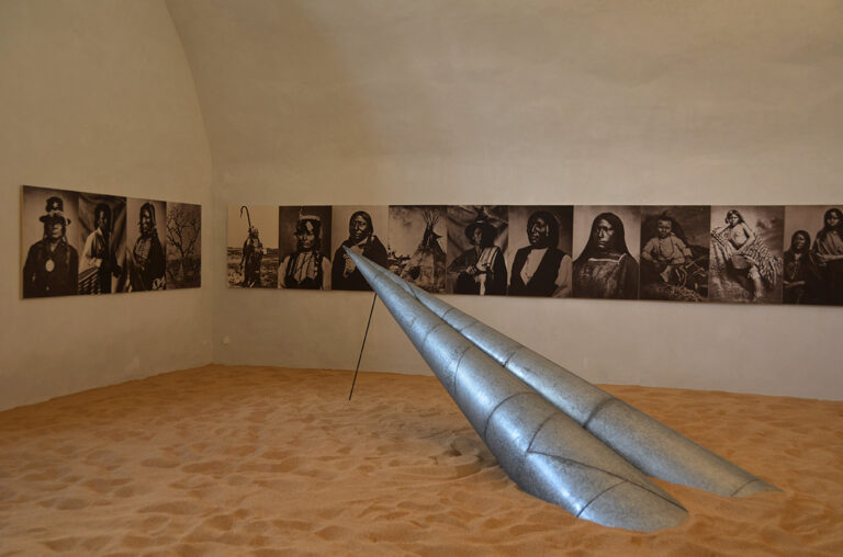 Mostra Gong. Eliseo Mattiacci, Forte di Belvedere, Firenze. Ph Valentina Silvestrini