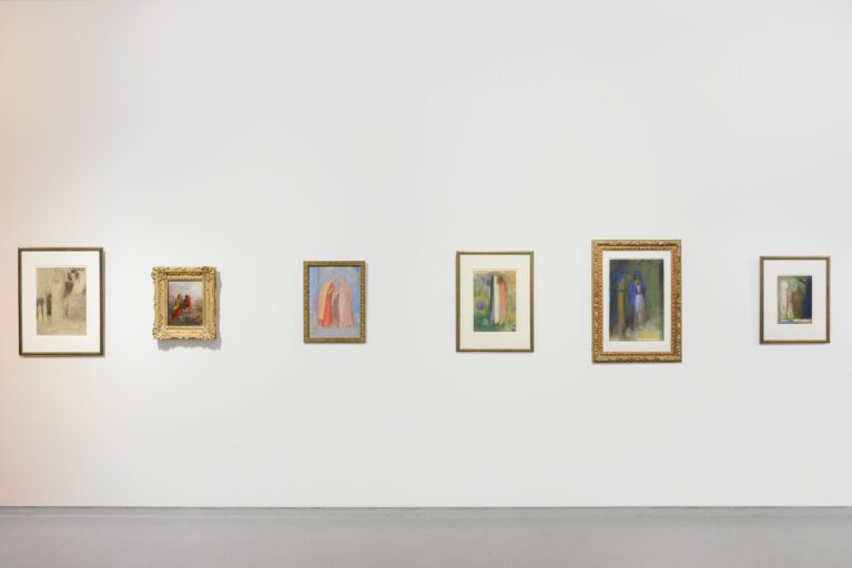 Odilon Redon. La littérature et la musique, exhibition view at Kröller-Müller Museum, Otterlo 2018, photo Marjon Gemmeke