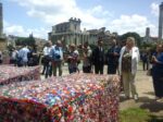 Maria Cristina Finucci, HELP the Ocean, Foro Romano. Conferenza stampa