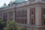 3 The National museum from outside. Photo National museum. Luka Banda Inaugura il nuovo Museo Nazionale di Belgrado. La storia