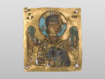 7 Archangel Michaael from the Monastery Chilandar XI century gold enamel. Photo National museum in Belgrade Inaugura il nuovo Museo Nazionale di Belgrado. La storia