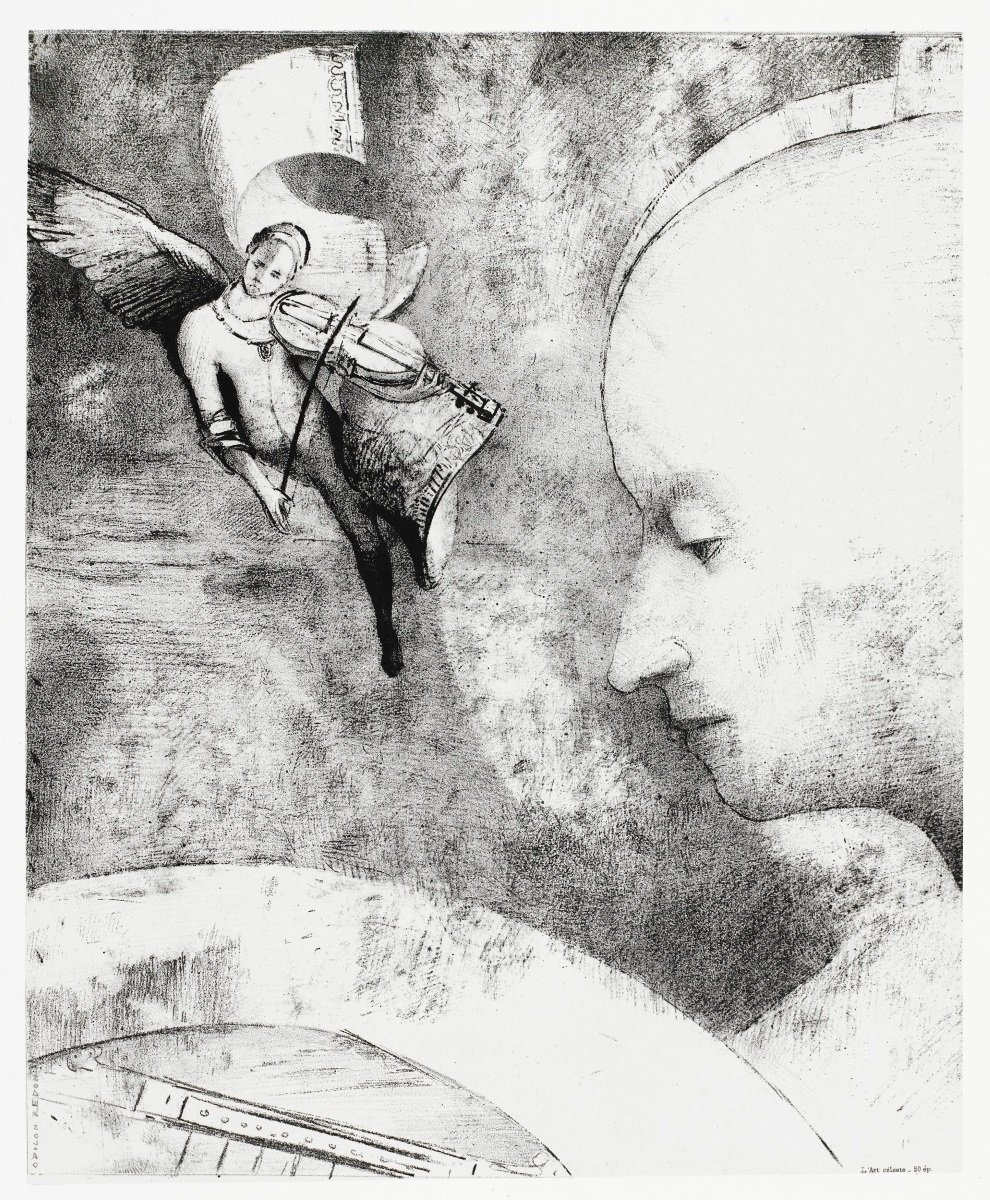 Odilon Redon, L’art céleste, 1894