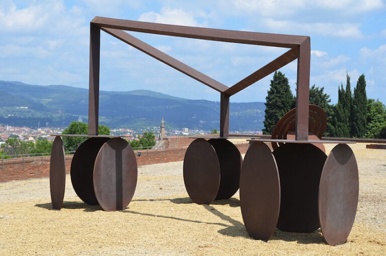 Mostra Gong. Eliseo Mattiacci, Forte di Belvedere, Firenze. Ph Valentina Silvestrini