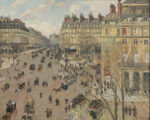 8 Camille Pissarro Place du Theatre Francais Sun effect 1898. Photo National museum in Belgrade Inaugura il nuovo Museo Nazionale di Belgrado. La storia