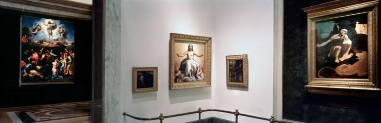 Alain Fleischer, L'Eternel et l'Infini, 2015. Sala VIII della Pinacoteca Vaticana. Musei Vaticani, Collezione d’Arte Contemporanea. Foto Alain Fleischer, by SIAE 2018 © Governatorato SCV – Direzione dei Musei