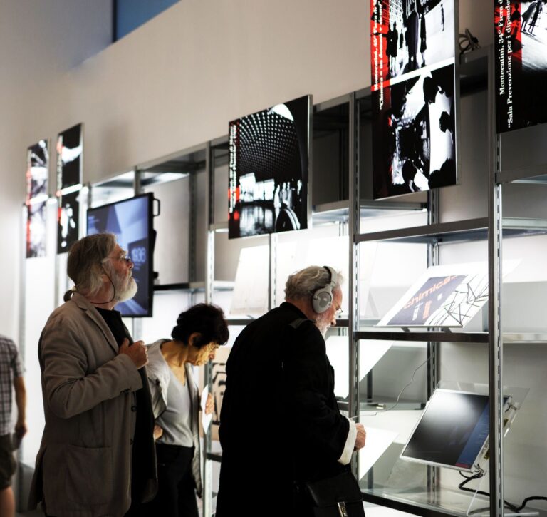 Achille Castiglioni (1918–2002) visionario. L’alfabeto allestitivo di un designer regista. Exhibition view at M.A.X. museo, Chiasso 2018. Photo Carola Migliore