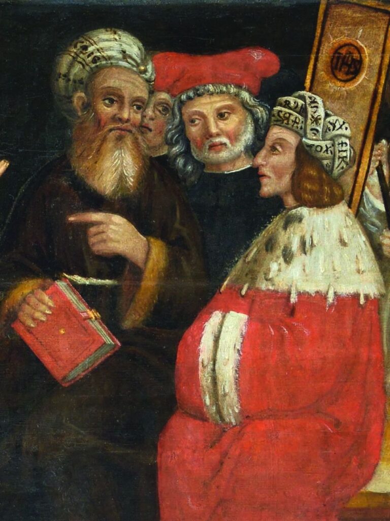 Ambito Veneto, Gesù nel tempio tra i dottori (part.), inizi XVI sec.
