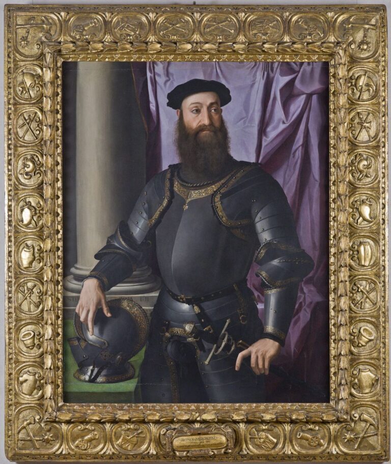 Angelo di Cosimo Tori detto Bronzino, Ritratto di Stefano IV Colonna. Roma, Gallerie Nazionali Barberini Corsini