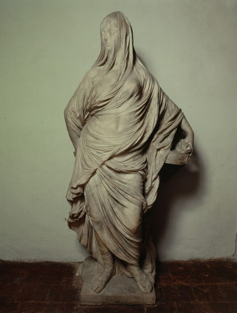 Antonio Corradini, Vestale Tuccia (la Velata). Roma, Gallerie Nazionali Barberini Corsini