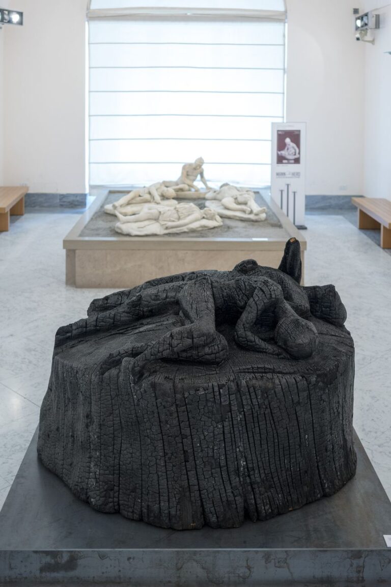 Aron Demetz, L’attimo fuggente, 2010. MANN, Napoli. Photo credits Egon Dejori