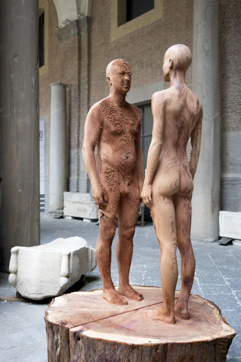 Aron Demetz, Reminescenza, 2014. MANN, Napoli. Photo credits Egon Dejori