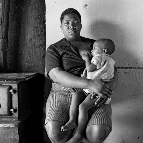 David Goldblatt, Queen Monyeki in her kitchen, 1388A White City, Jabavu, Soweto