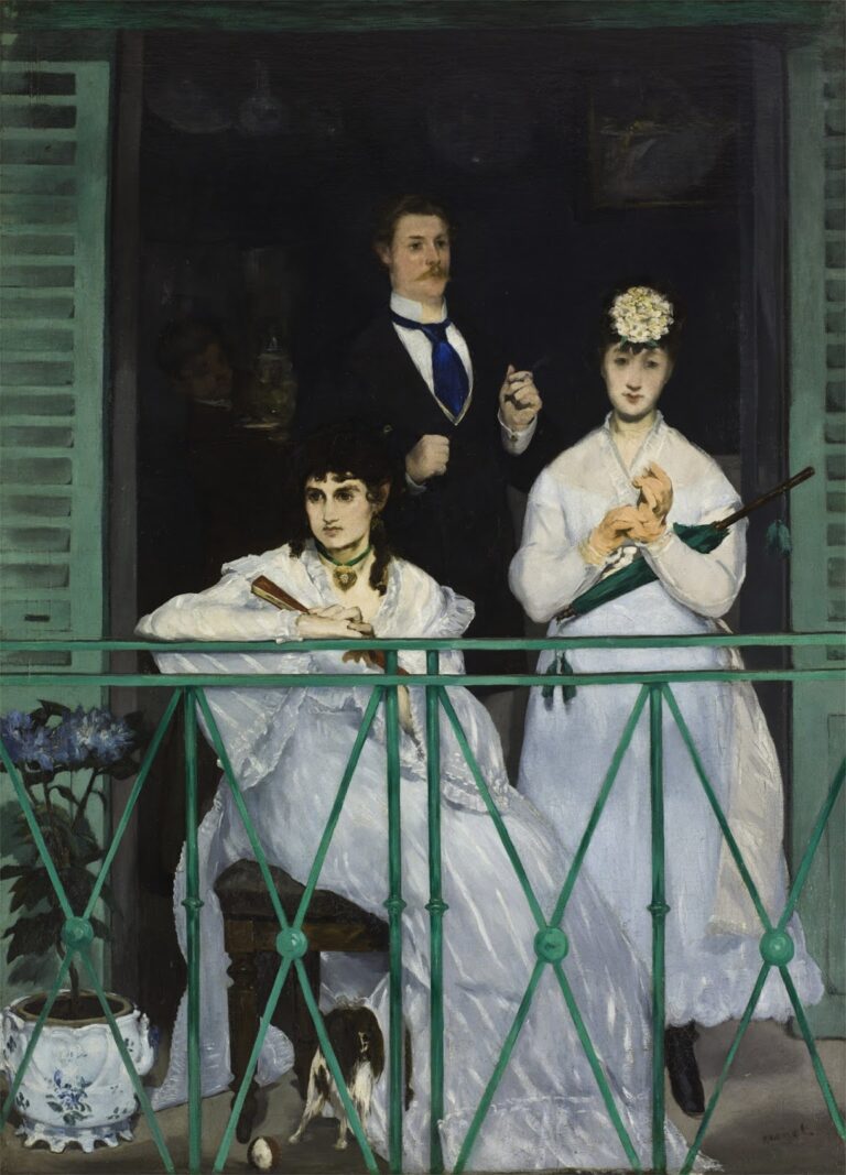 Edouard Manet, Il balcone, 1868. Musée d'Orsay, Parigi