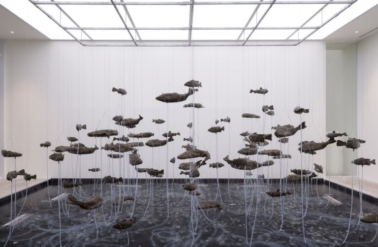 Fondation Carmignac. Bruce Nauman, One Hundred Fish Fountain, 2005 © Fondation Carmignac. Photo Marc Domage