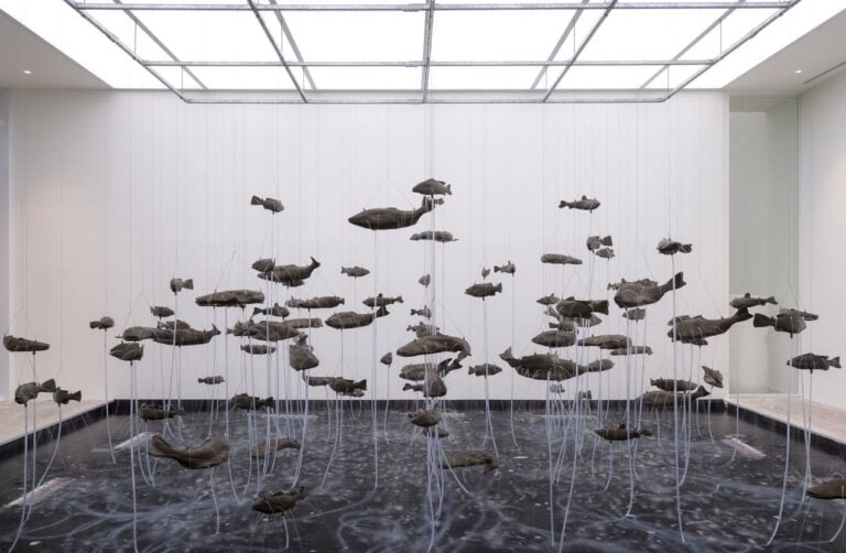 Fondation Carmignac. Bruce Nauman, One Hundred Fish Fountain, 2005 © Fondation Carmignac. Photo Marc Domage