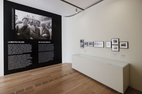 Frank Lloyd Wright tra America e Italia. Exhibition view at Pinacoteca Giovanni e Marella Agnelli, Torino 2018
