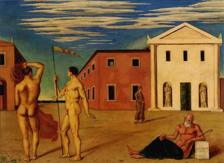 Giorgio de Chirico, La partenza degli Argonauti, 1922. Collezione Fondazione Francesco Federico Cerruti per l’Arte. Castello di Rivoli Museo d’Arte Contemporanea, Rivoli Torino