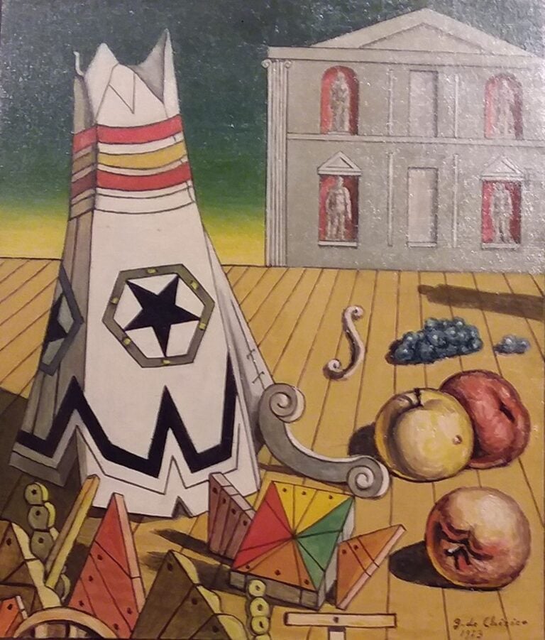 Giorgio de Chirico, L'anniversario del principe, 1973