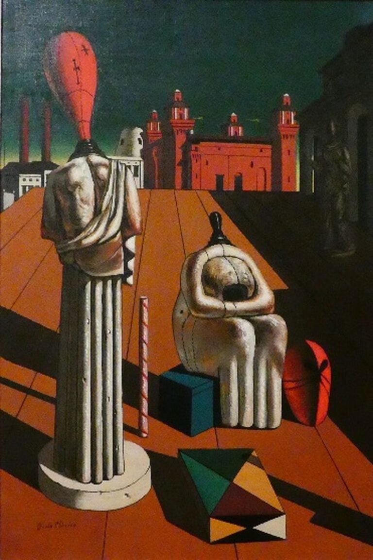 Giorgio de Chirico, Le Muse inquietanti, 1950