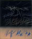 Hans Hartung, T1964-R9, 1964. Olio su tela 73x60 cm. Dono Gianfranco Spajani, 1999. GAMeC – Galleria d’Arte Moderna e Contemporanea di Bergamo. Foto: Claudio Bruni