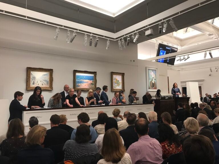 Aste Christie's e Sotheby's giugno 2018