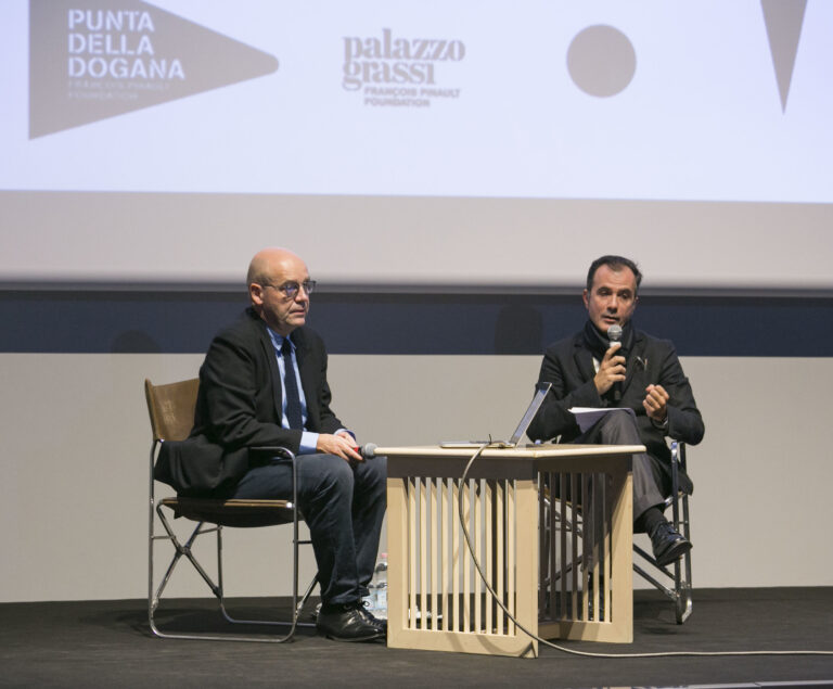 Incontro Fabrice Hergott © Palazzo Grassi, ph: Matteo De Fina