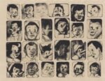 Jim Dine, 24 little Pinocchio drawings, 2010