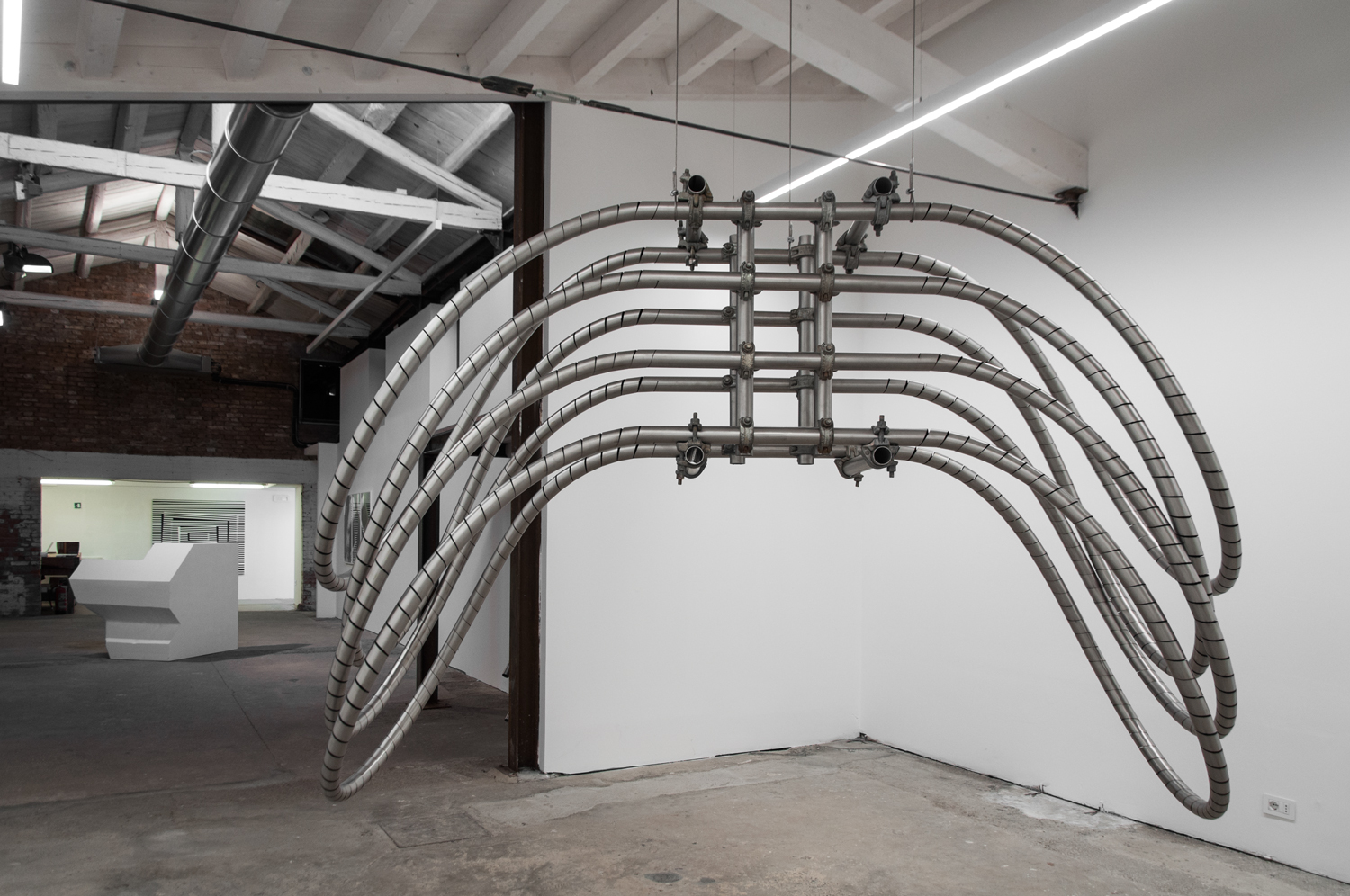 Luciana Lamothe, exhibition view at Extedend architectures, Galleria Alberta Pane, Venezia 2018, photo Irene Fanizza