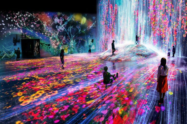 MORI Building Digital Art Museum. teamLab Borderless