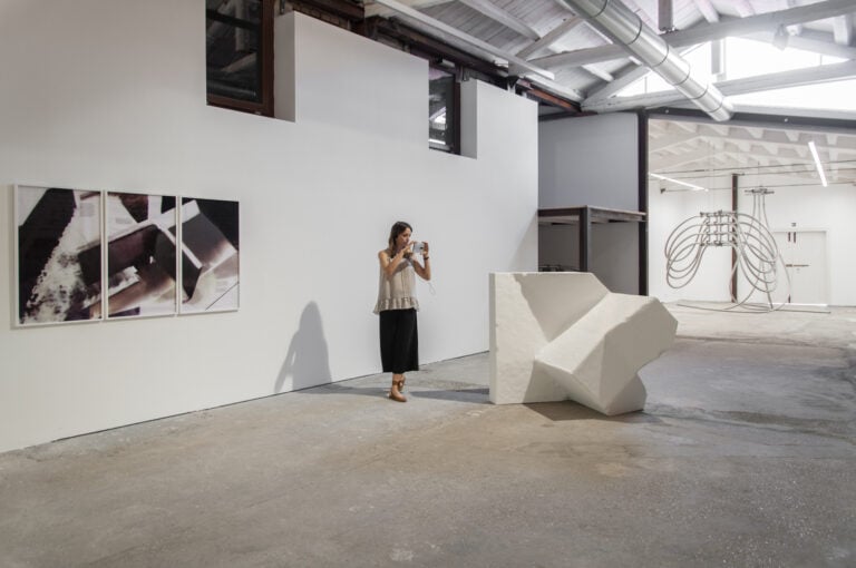 Marie Lelouche, exhibition view at Extedend architectures, Galleria Alberta Pane, Venezia 2018, photo Irene Fanizza