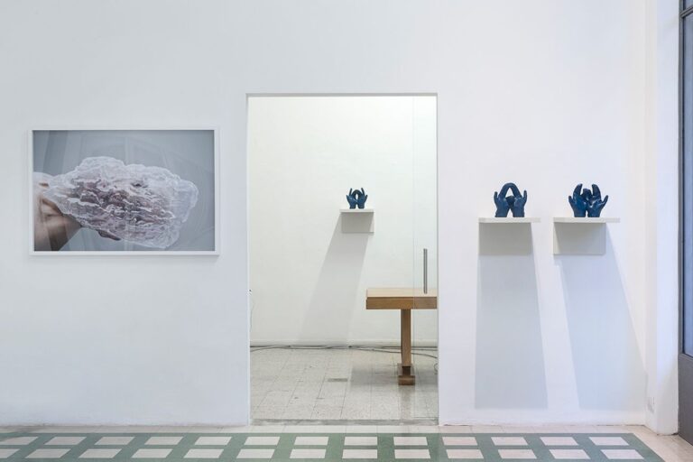 Michael Fliri. AniManiMism. Installation view at Galleria Raffaella Cortese, Milano 2018. Photo credit Lorenzo Palmieri