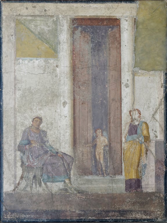 L'affresco pompeiano conservato al MANN di Napoli