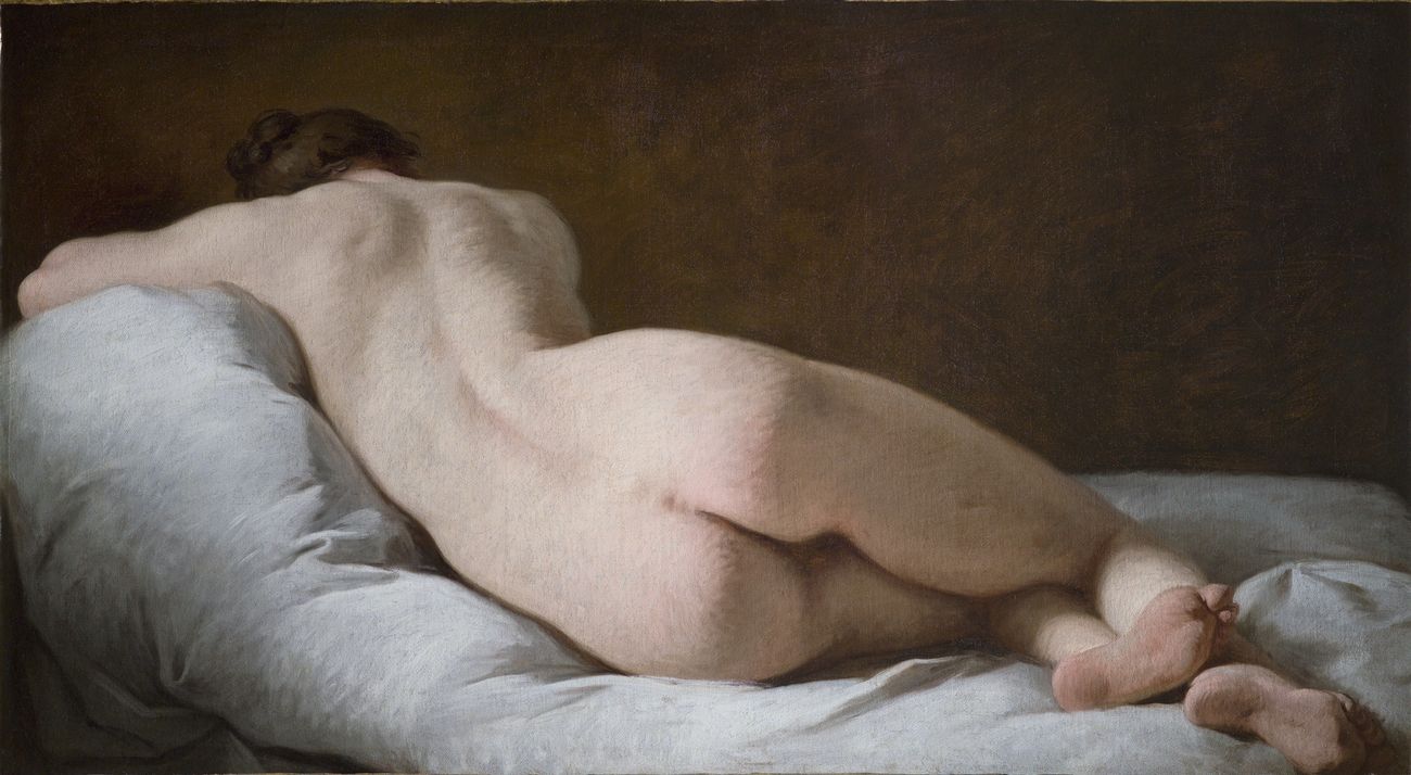 Pierre Subleyras, Nudo femminile di schiena. Roma, Gallerie Nazionali Barberini Corsini